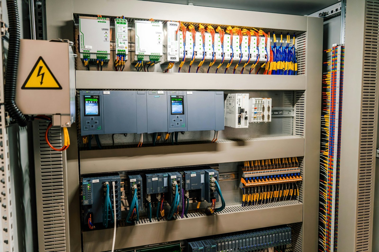 Industrial electrical control panel